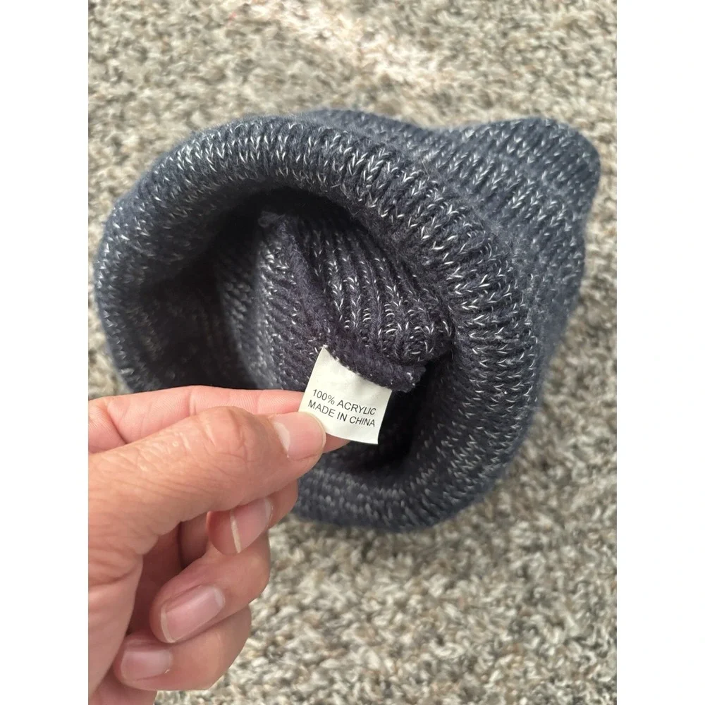 Little Bay Root‎ OREGON Logo Beanie Hat Heathered Blue OSFM